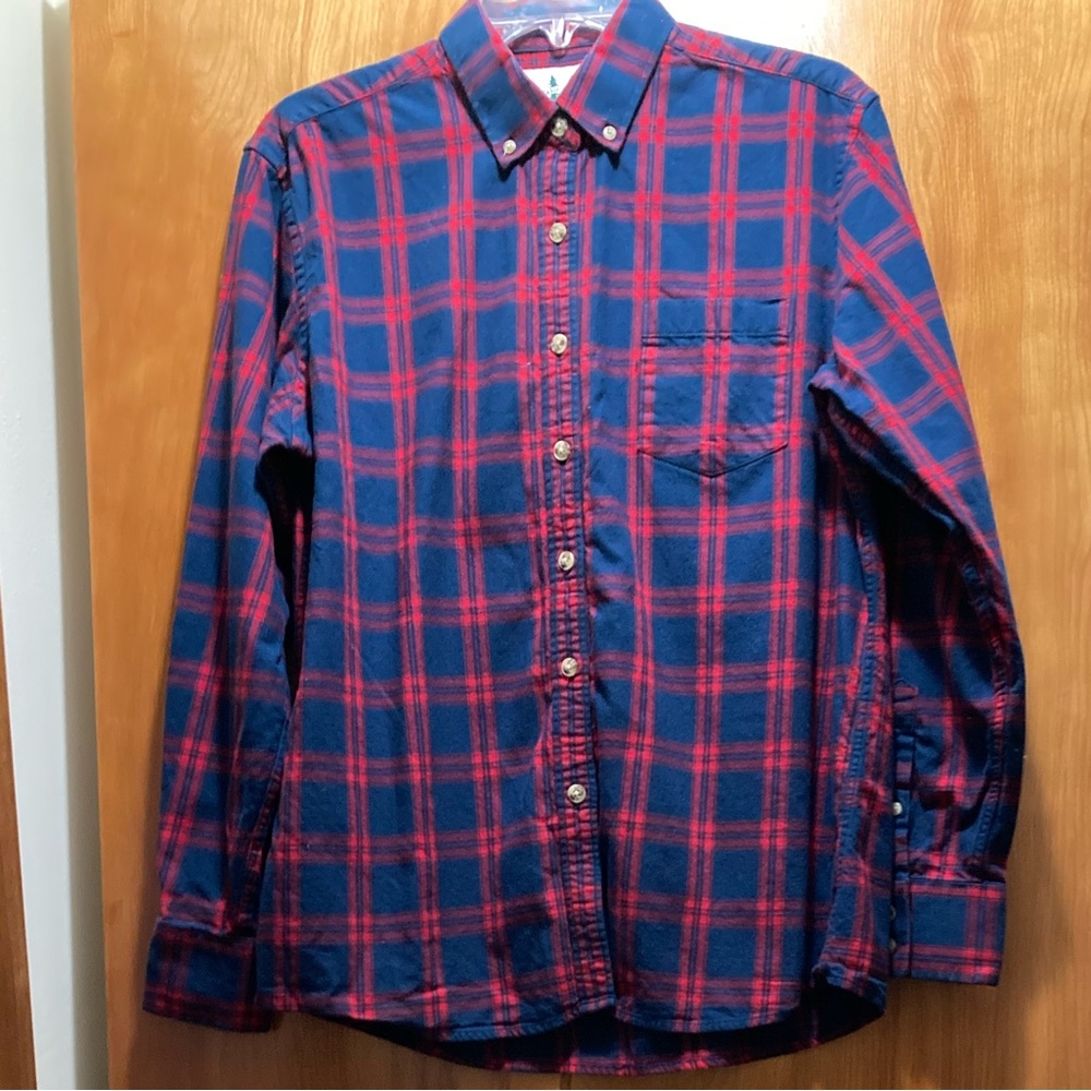 Kiel James Patrick Cozy Cabin Flannels Plaid Shirt Size Medium